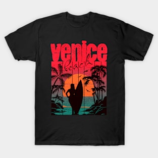 Venice Beach Retro Summer T-Shirt